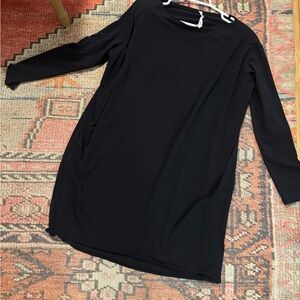 Lululemon Athletic Black Long Sleeve Dress